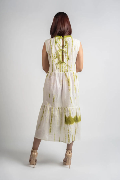 Sage Tie Dress