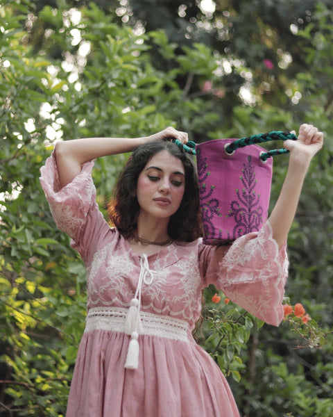 Woven Whimsy Braided Bag