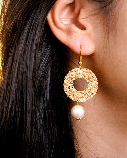 Meshed Up Earrings