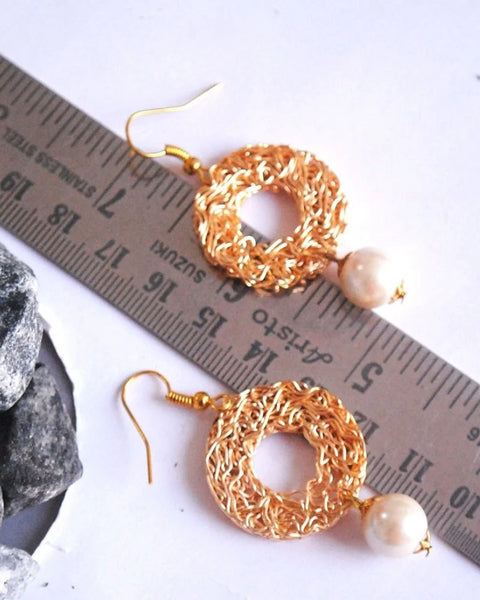 Meshed Up Earrings