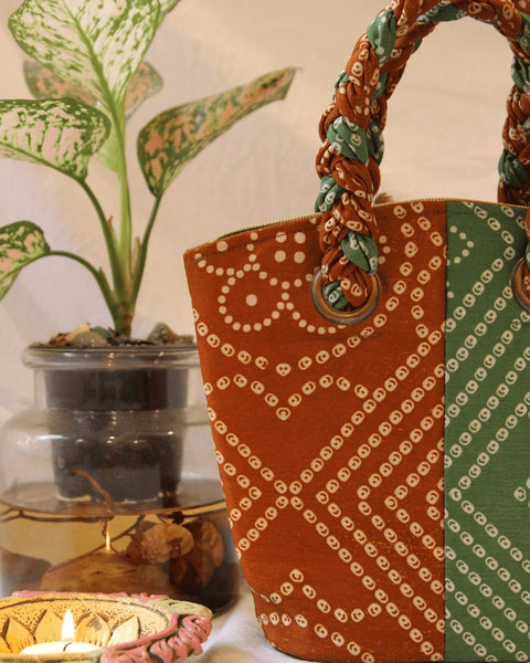 Forest Fawn Braided Bag