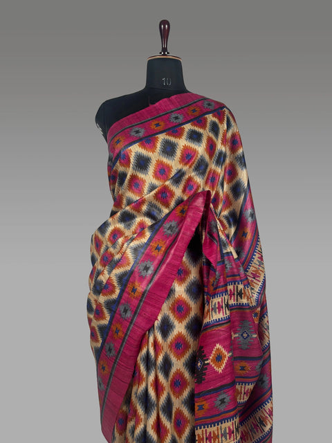 Faloni Tussar Silk Saree