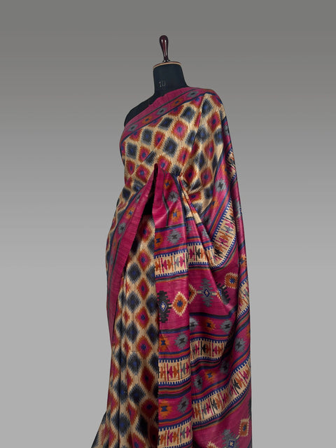 Faloni Tussar Silk Saree