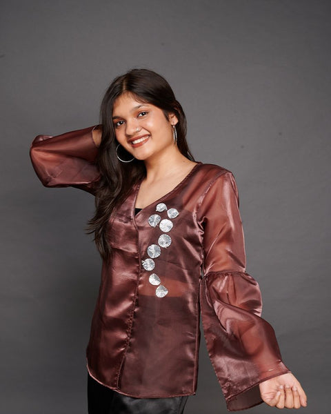 Zeenat Florral Top