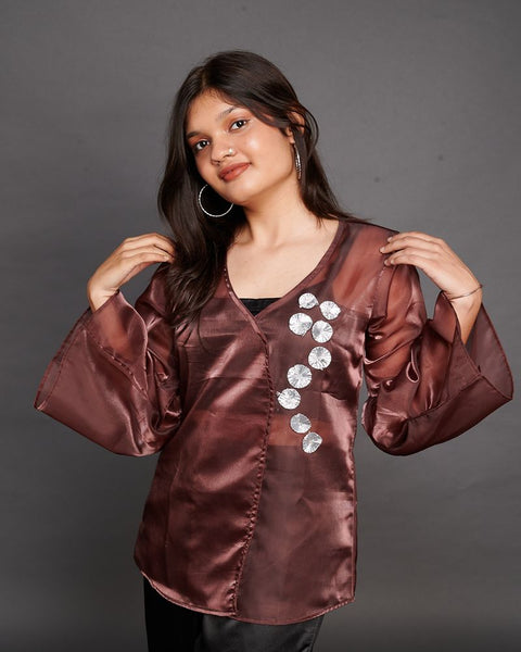 Zeenat Florral Top
