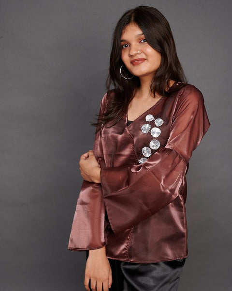 Zeenat Florral Top